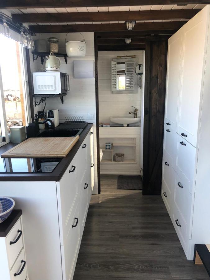 Tinyhouse Luna With Ac, Bbq And Beautiful View La Vegueta Ngoại thất bức ảnh