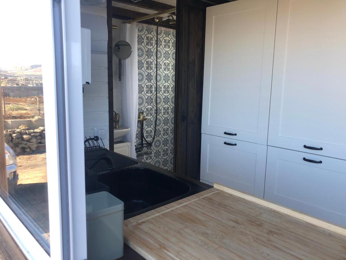 Tinyhouse Luna With Ac, Bbq And Beautiful View La Vegueta Ngoại thất bức ảnh
