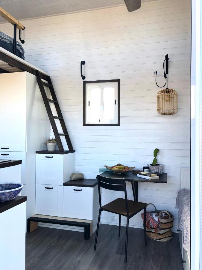 Tinyhouse Luna With Ac, Bbq And Beautiful View La Vegueta Ngoại thất bức ảnh