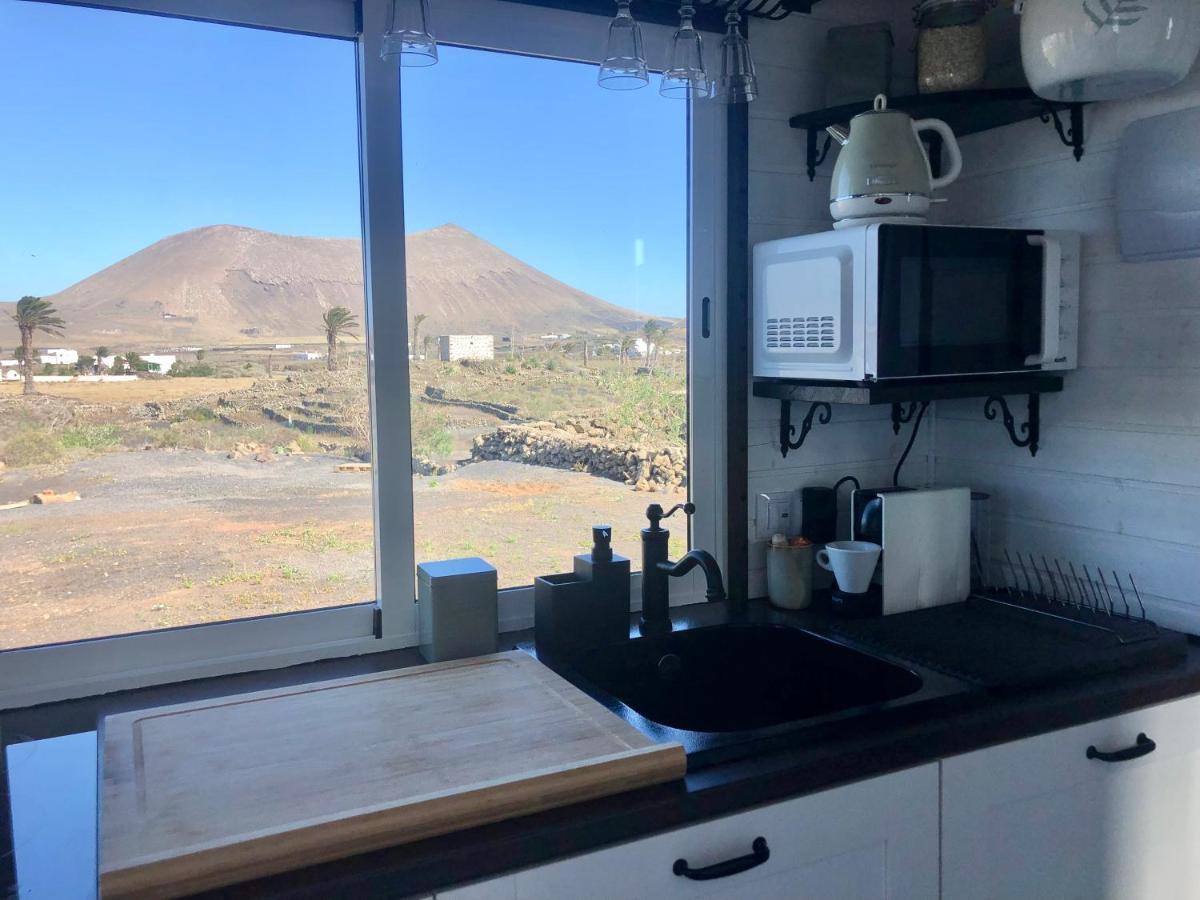 Tinyhouse Luna With Ac, Bbq And Beautiful View La Vegueta Ngoại thất bức ảnh