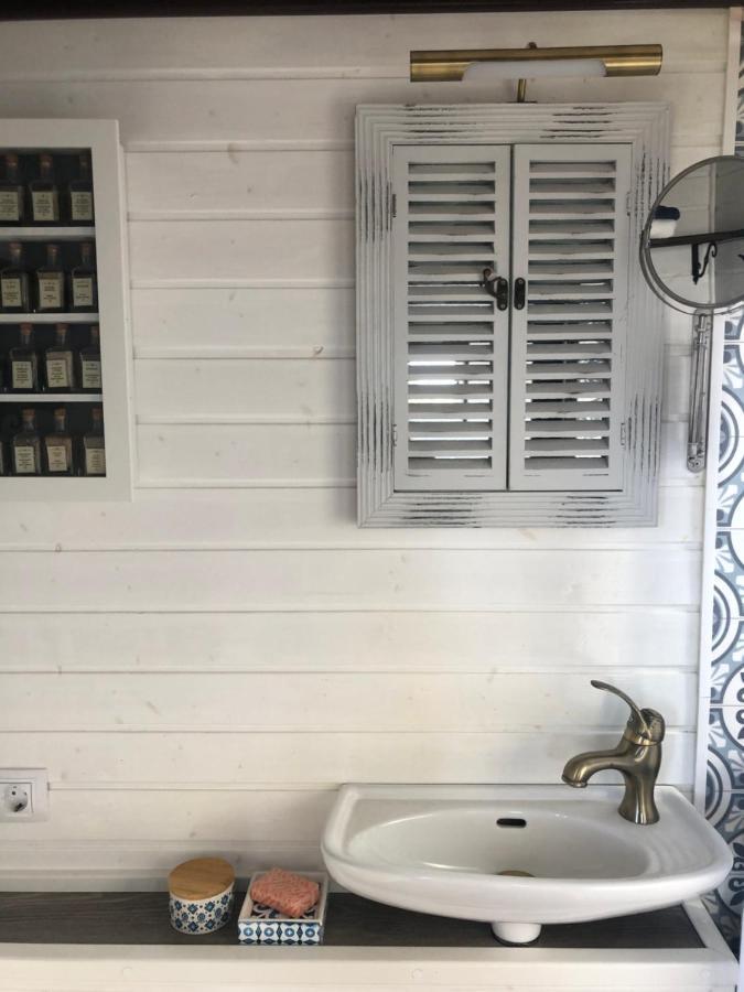 Tinyhouse Luna With Ac, Bbq And Beautiful View La Vegueta Ngoại thất bức ảnh
