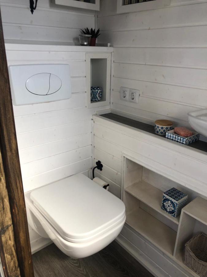 Tinyhouse Luna With Ac, Bbq And Beautiful View La Vegueta Ngoại thất bức ảnh
