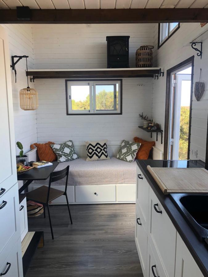 Tinyhouse Luna With Ac, Bbq And Beautiful View La Vegueta Ngoại thất bức ảnh